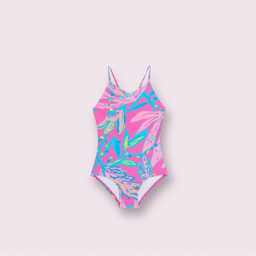 NWT Kanu Surf Girls Swimsuit One Piece Sz 4T / 4